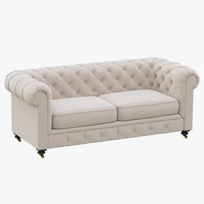 Restoration Hardware Petite Kensington Upholstered Sofa — Вид 1