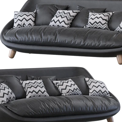 Love high back sofa — Ver 2