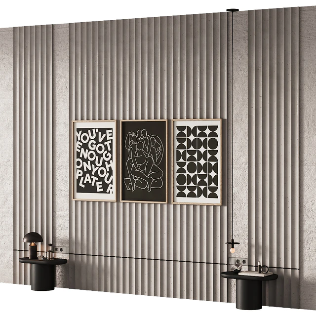 267 wall composition 09 bedroom headboard kit 04 — Скачать
