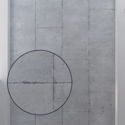 Ceiling concrete with seams — Ver 1