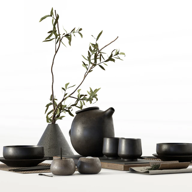 Japanese table setting — Скачать