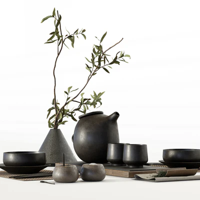 Japanese table setting — Вид 3