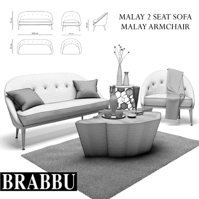 Furniture set Brabbu — Ver 2