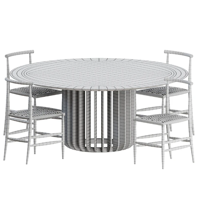 Dinning set by miniforms — Descargar
