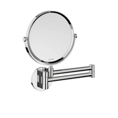 uc double sided round wall mounted mirror by axor — download