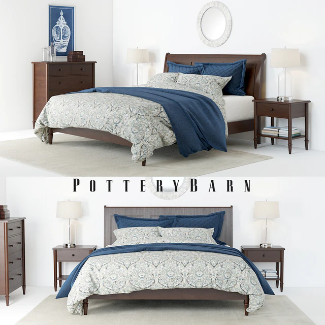 Pottery Barn Crosby Bedroom set — Descargar