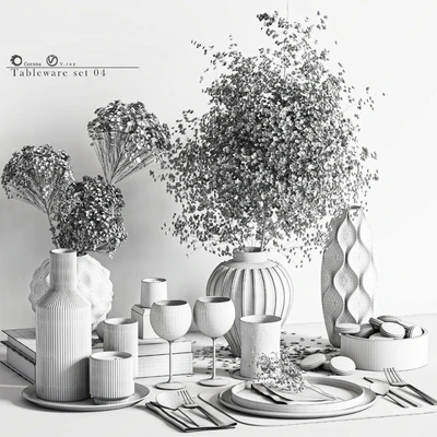 tableware set 04 — Ver 3