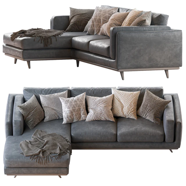 Zander 2 Piece Chaise Sectional — Descargar
