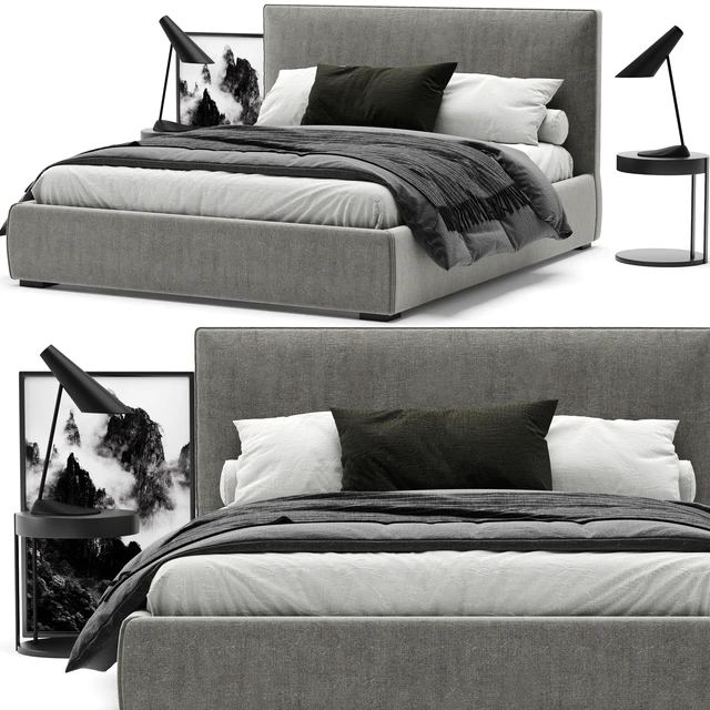 Meridiani Stone Plus Bed — Download