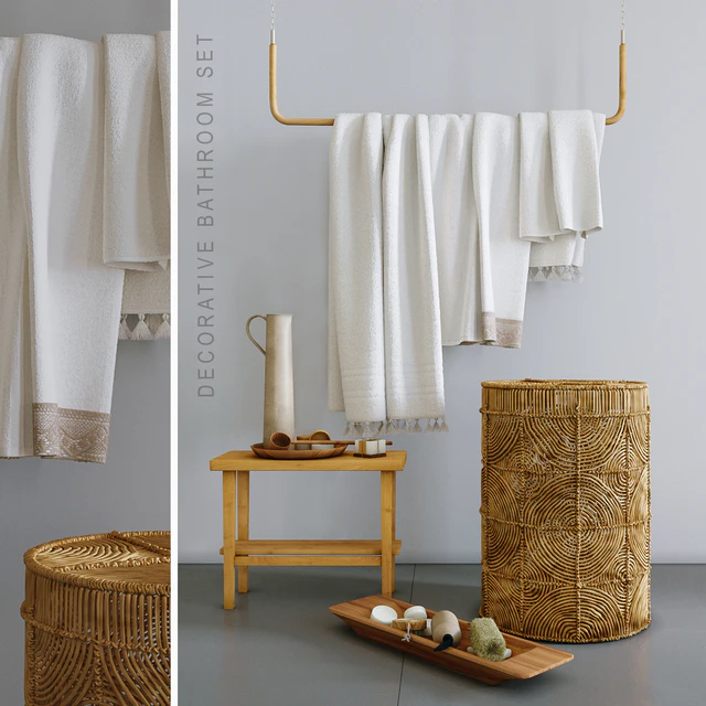 Decorative set for bathroom # 10 — Descargar
