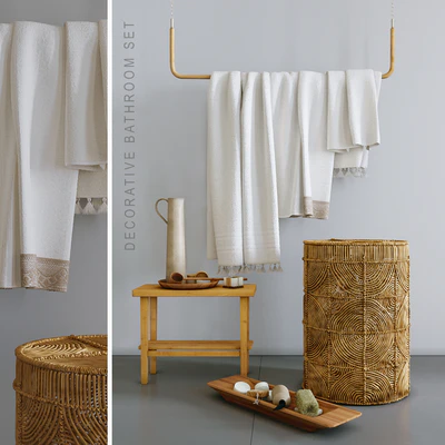 Decorative set for bathroom # 10 — Ver 1