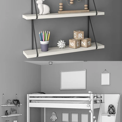 Kids Bedroom Set — Ver 3