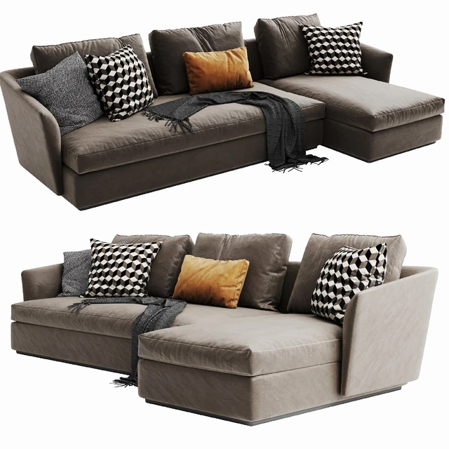 Molteni & c Sloane Chaise Lounge — Descargar