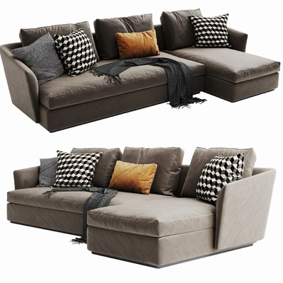 Molteni & c Sloane Chaise Lounge — Ver 3