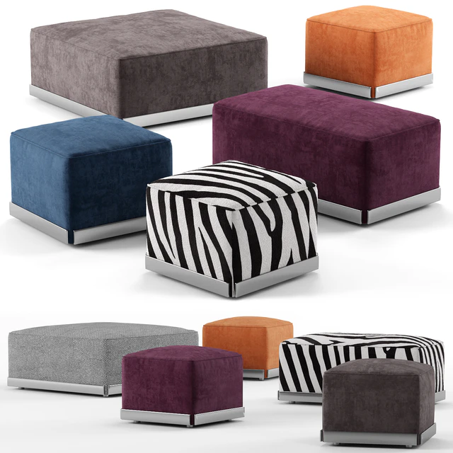 West poufs - Minotti — Скачать