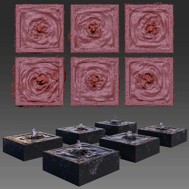 Cubic fountains — Скачать