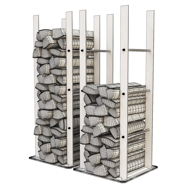 Firewood Storage Rack — Descargar