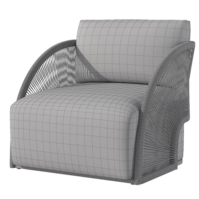 Outdoor Armchair Pavona Lounge Chair Restoration Hardware 2021 — Descargar