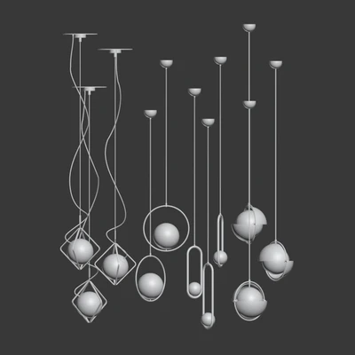 Ceiling Light Collection - 4 Type — Вид 2