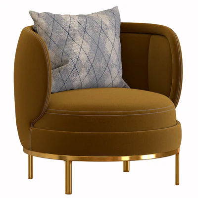 Wittmann Vuelta Swivel Lounge Armchair Designed by Jaime Hayon — Ver 4