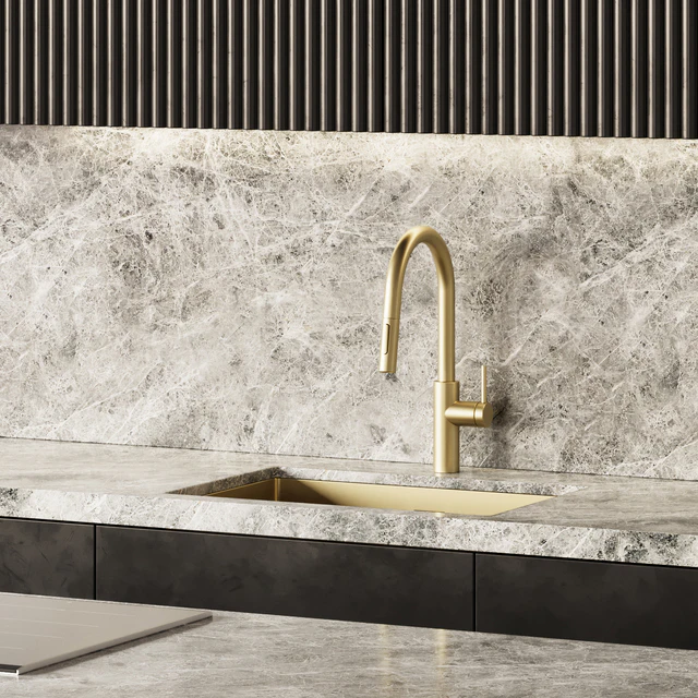 Modern style kitchen with island Kitchen 09 — Descargar