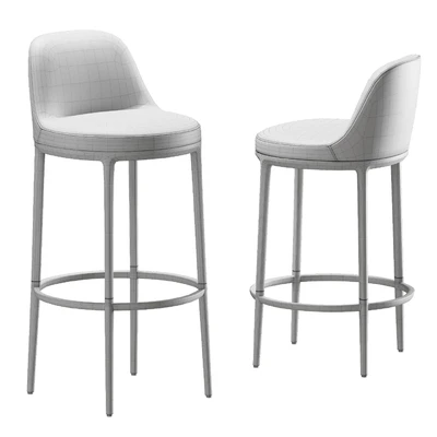 Bar Stools B & B Maxalto Caratos — Ver 2