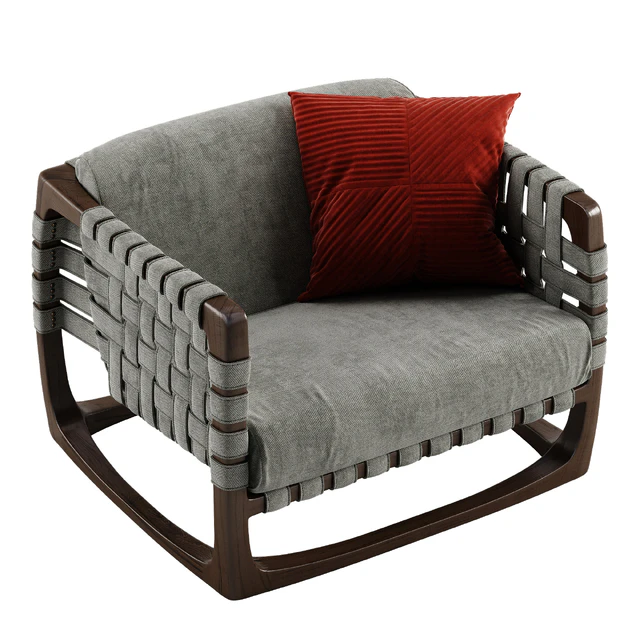 Riva Bungalow armchair — Скачать