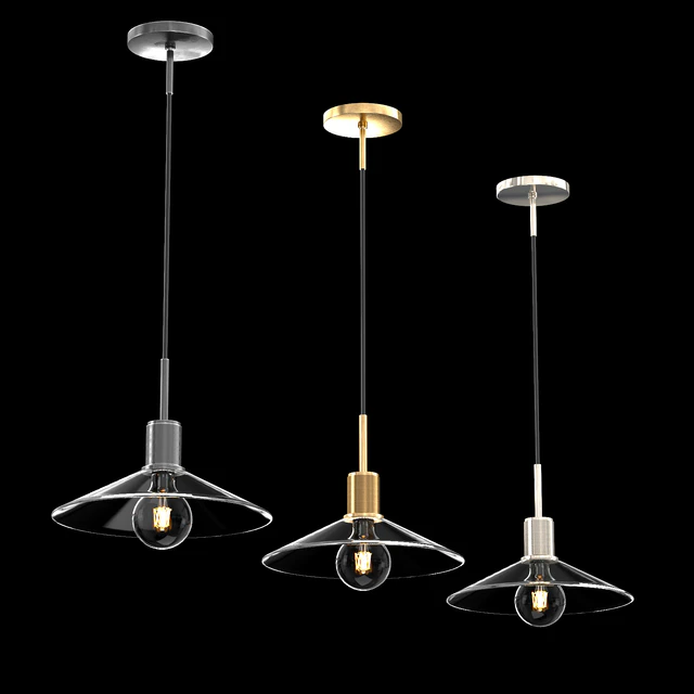 UTILITAIRE SLOPE GLASS SHADE PENDANT — Скачать