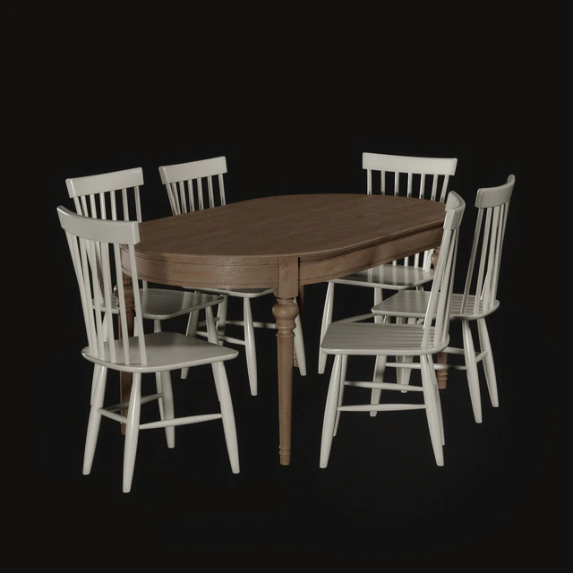 Danton Home  Стол и Стул — Скачать