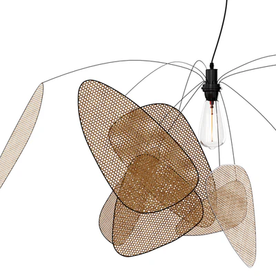 Aliexpress | Wicker bamboo chandelier 215 — Ver 2