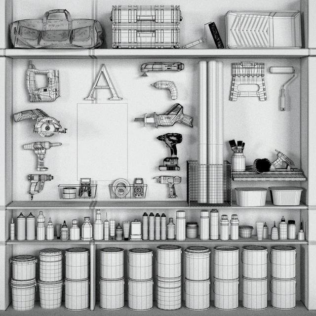 garage tools set 10 — Скачать