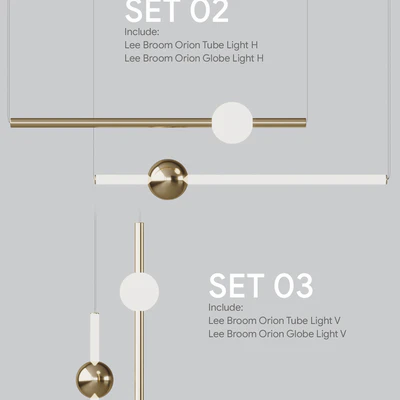 Lee Broom Orion Light Collection — Ver 2