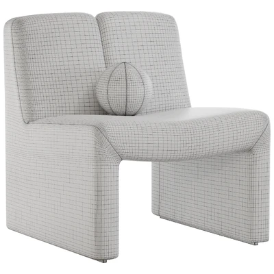 EICHHOLTZ CHAIR MACINTOSH BOUCLE CREAM — Ver 5