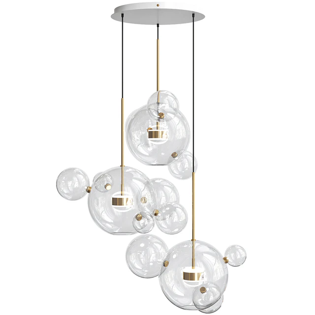 Bolle Circular Chandelier 14 Bubble — Descargar