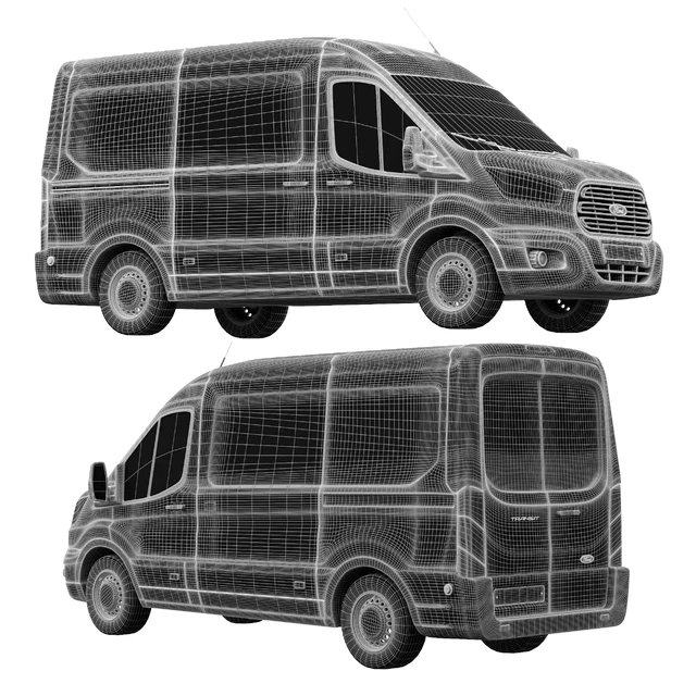 Ford Transit Курьерская служба OZON — Скачать