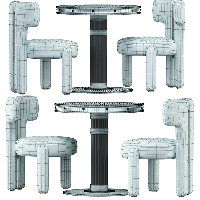 Idaho chair Willis dining table — Скачать