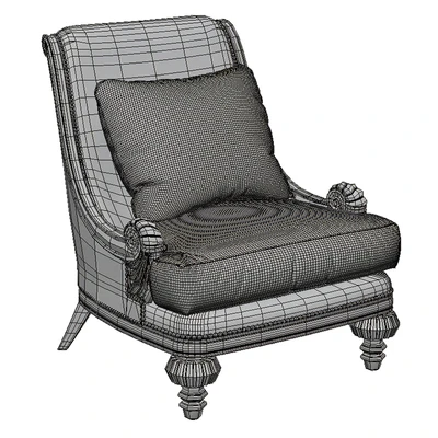 HUNTINGTON MANOR LOUNGE CHAIR — Ver 3