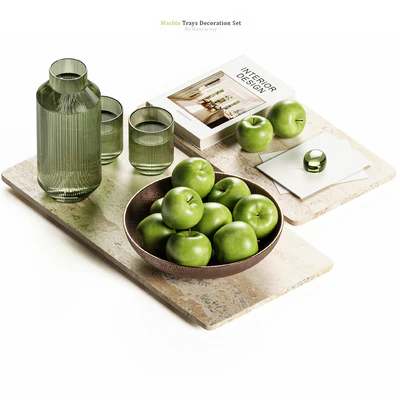 Zara Home - Marble Tray Decoration Set — Ver 5