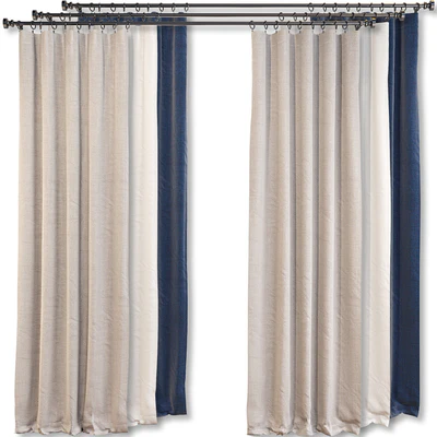 Crate and Barrel / Silvana Blackout Curtain — View 1