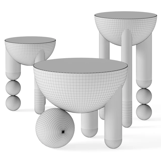 Lara Bohinc Profiterole Coffee and Side Tables — Descargar