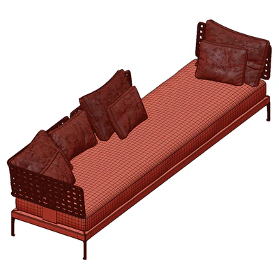 Minotti Patio Sofa — Ver 3