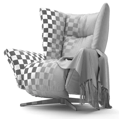 Armchair Natuzzi Tulip 3031 — View 5