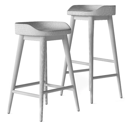 RH 1950S DANISH BAR & COUNTER STOOL — Ver 4