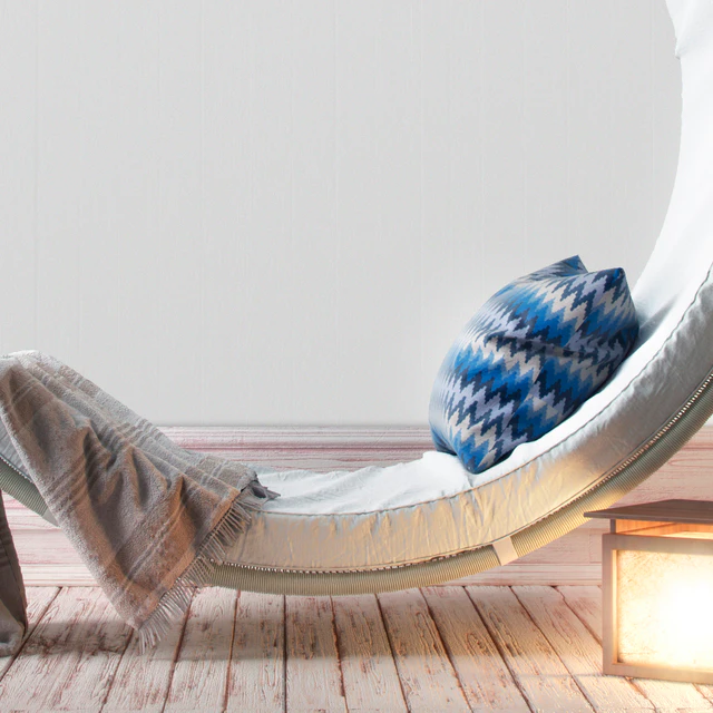 sunken patio hanging chairs — Скачать