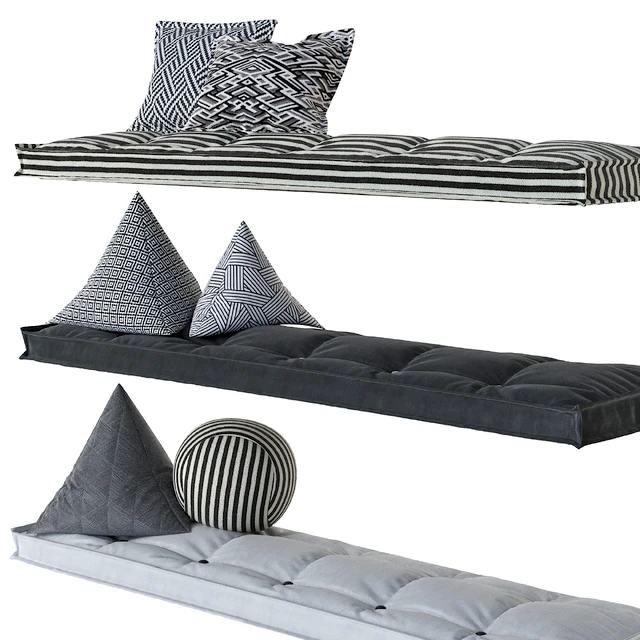 Set of matresses 2 Black and White — Descargar