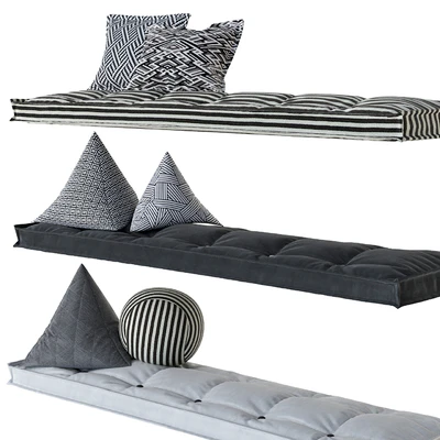Set of matresses 2 Black and White — Ver 3