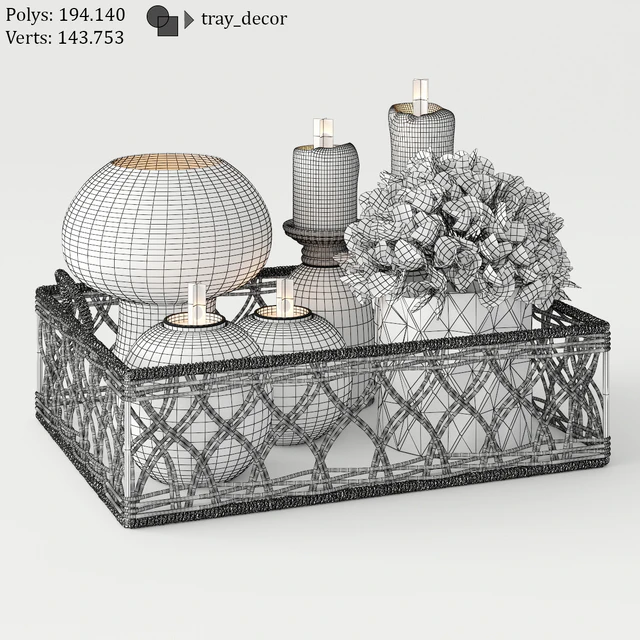 Wicker tray — Descargar