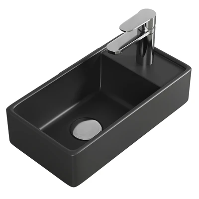 Wash-hand basin Melana 320351MG-805 41 cm gray matte — Ver 1