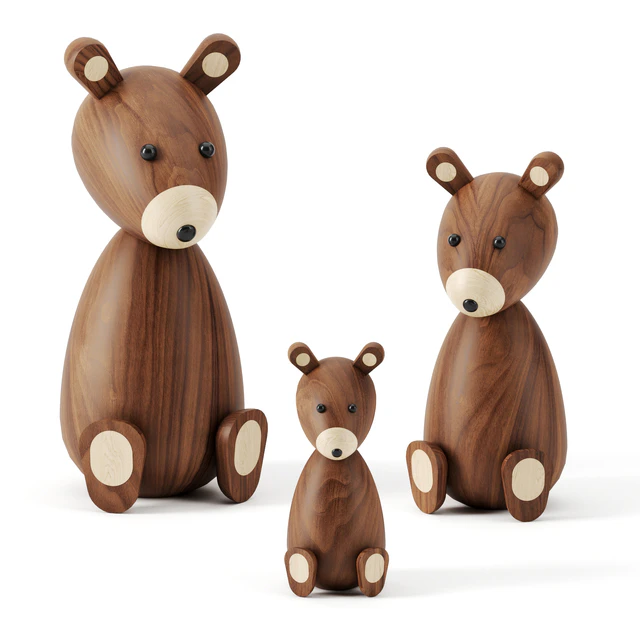 Bear family bu Lucie Kaas — Descargar