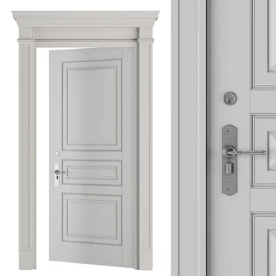 White Front Classic Door - Set 37 — Вид 3